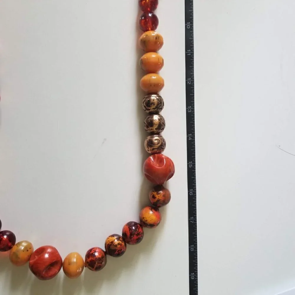 Lucky Buddha Hanging Decor Handmade Vintage Beaded Decoration - Picture 4 of 6